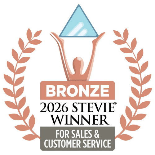 Bronze 2026 Stevie Winner for Sales & Customer Service